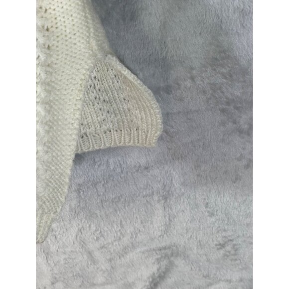 American Weekend womens Medium Vintage sweater office white - Picture 16 of 16